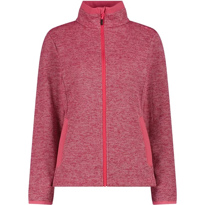 Damesfleece met rits CMP Knit Tech