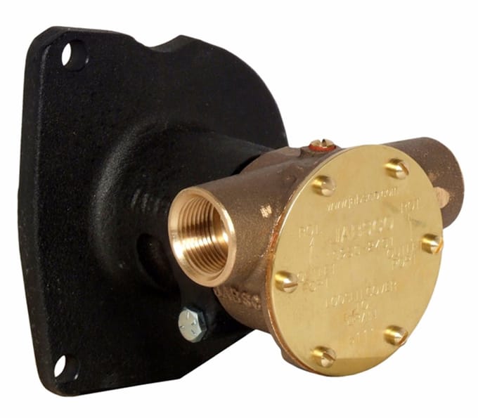 Jabsco Koelwaterpomp 3/4" inw. 40 l/m Motor flensaansluiting | 10950-2401