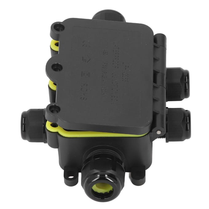 5-weg lasdoos plastic behuizing IP68 waterdicht externe lasdoos voor buiten en