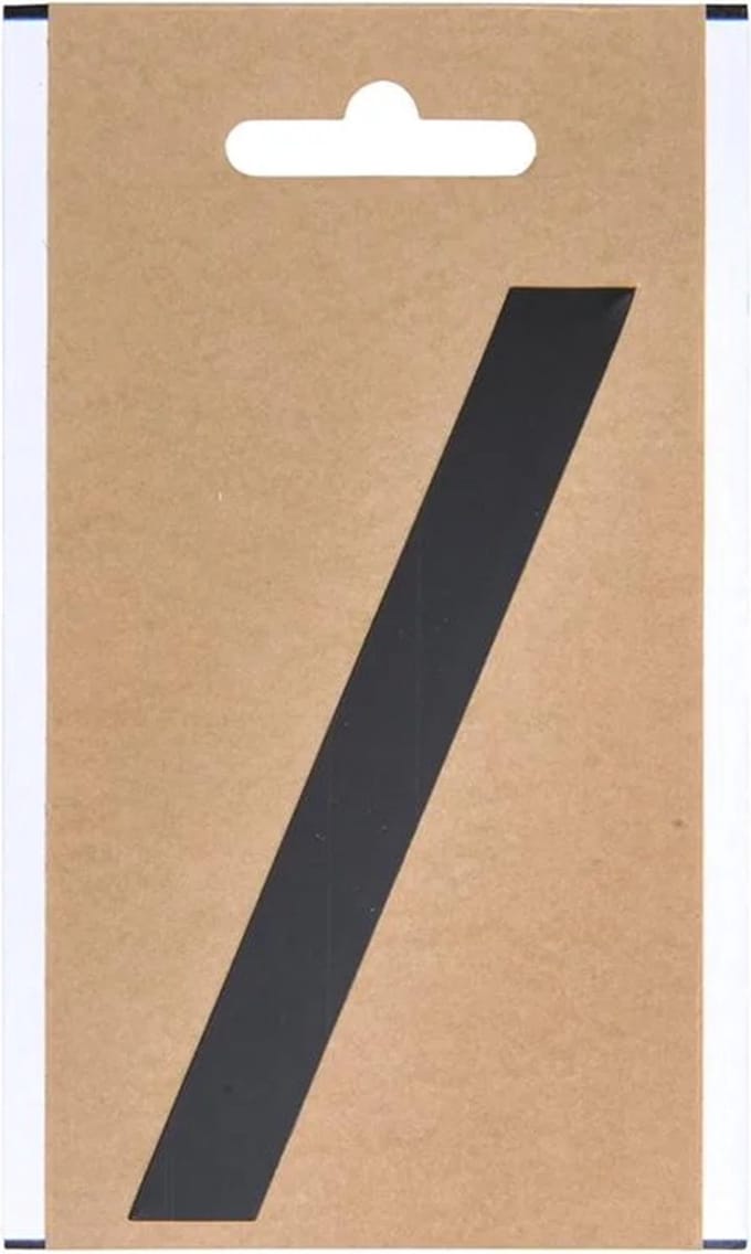 ProPlus Letter Etiket / Sticker "-" - Hoogte 10 cm