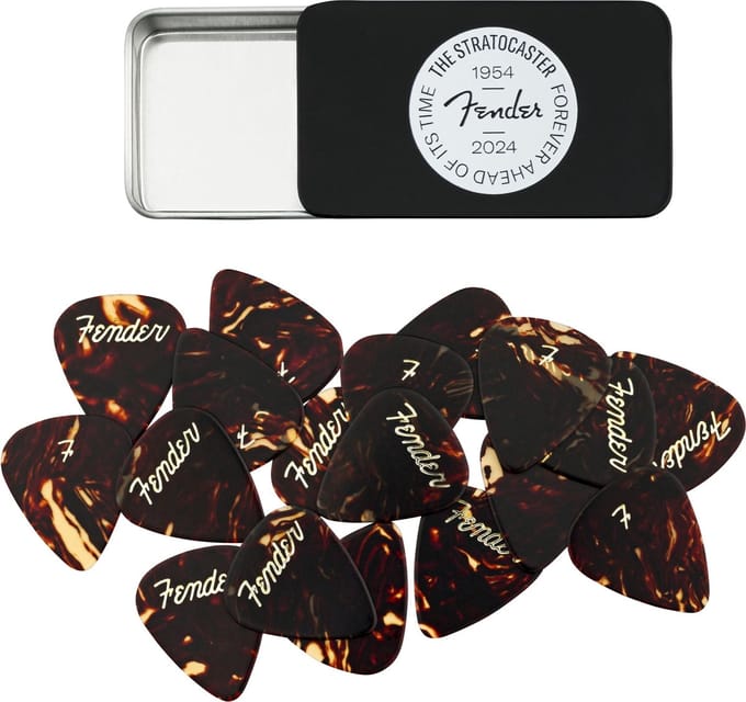 Fender 70th Anniversary Pick Tin - Plectrum set