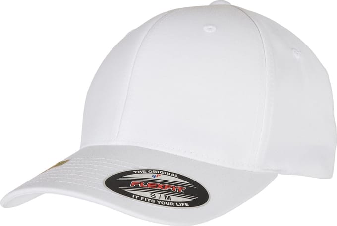 Urban Classics - Recycled Polyester Flexfit pet - L/XL - Wit