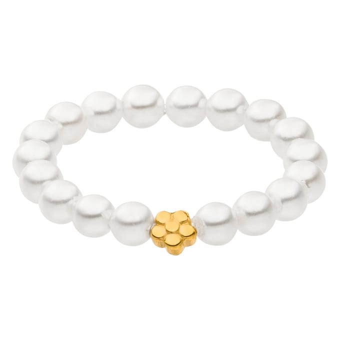 PURELEI Anxiety Shiny Bloom Ring Gold / 56-60 Taglia: S-M | Anelli Outlet | Donna | Giallo