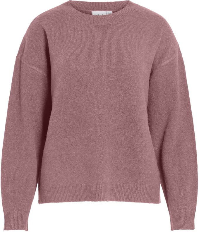 VILA - VILIGA L/S O-NECK KNIT TOP - NOOS - Dames - Gebreide truien