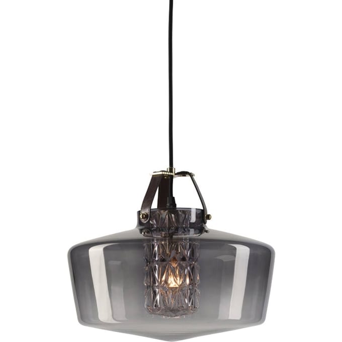 DESIGN BY US Hanglamp Addicted To Us, rookgrijs/messing/bruin