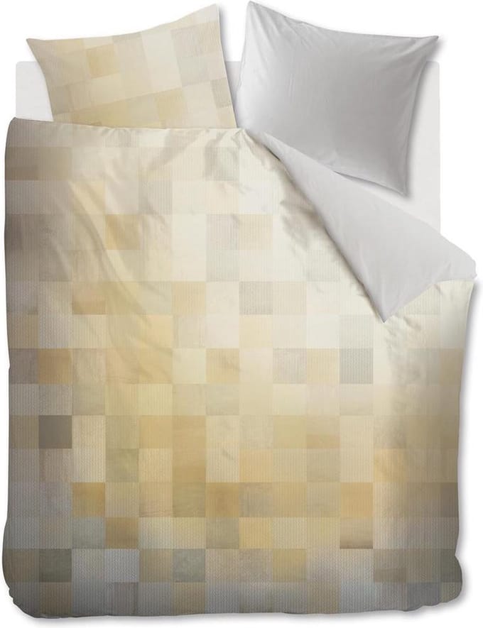 Kardol Savoy dekbedovertrek - Lits-Jumeaux - 240x200/220 - Goud