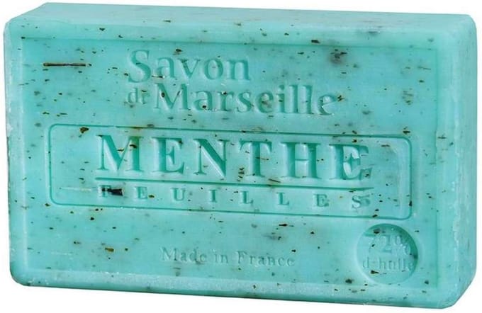 Natuurlijke Marseille zeep Muntblaadjes - 100gr