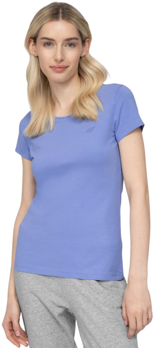4F T-shirt Dames Denim - Maat XS