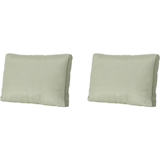 Madison - Lounge Rugkussen Panama sage - Ca. 40x60 cm - Set van 2