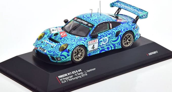 Porsche 911 GT3 R #4 VLN Nürburgring 2018 - 1:43 - IXO Models