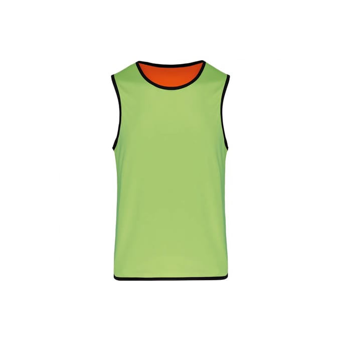 SportOvergooier Unisex S/M Proact Lime / Spicy Orange 100% Polyester