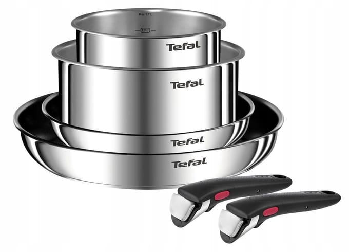 Tefal Ingenio Emotion Pannenset met 2 handgrepen - 6-delig