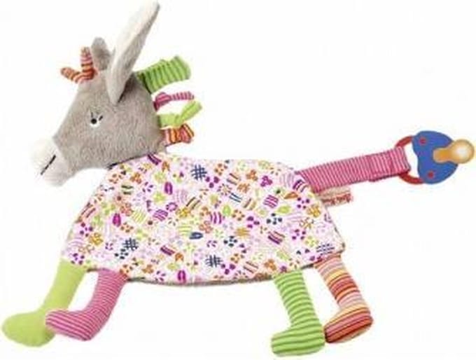 Baby knuffeldoek donkey
