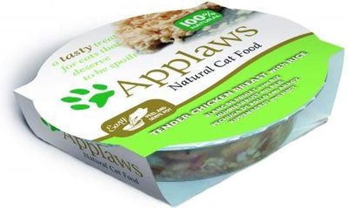 Applaws Cat - Chicken Breast & Rice Pots - 10 x 60 g