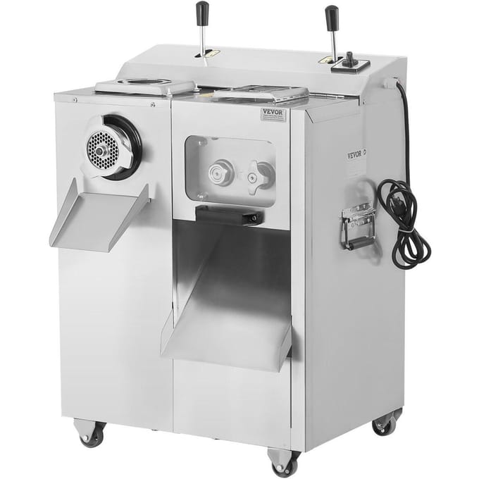 Commerciële Elektrische Vleesmolen Slicer 6.3 kg/Min Worststopper Maker