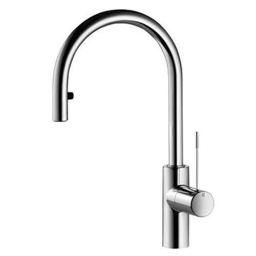 KWC ONO Single lever sink mixer with curved spout 10.151.102.700FL