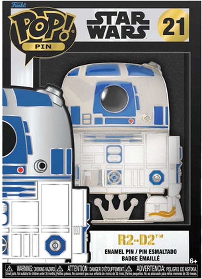 Funko Pop! Sized Pin: Star Wars - R2D2 - 0671803398795