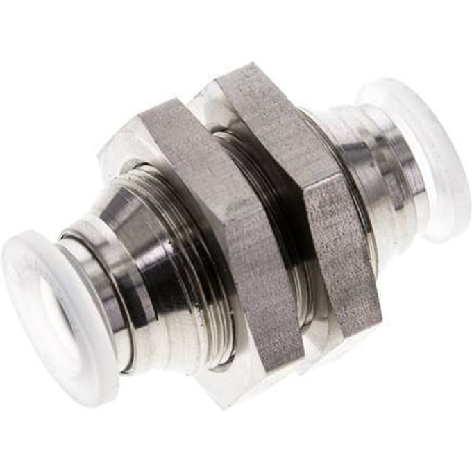 10mm RVS/PA Insteekfitting Schotdoorvoer EPDM/PTFE