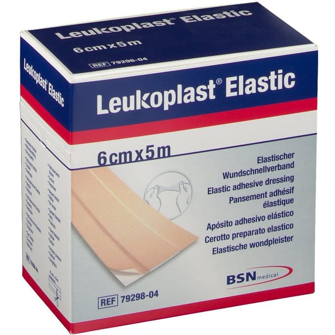 Leukoplast® Elastic 6 cm x 5 m 1 Pleister