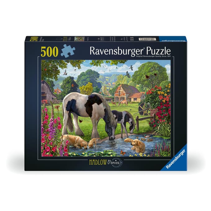 Ravensburger puzzel Hadlow Ponies - Legpuzzel - stukjes