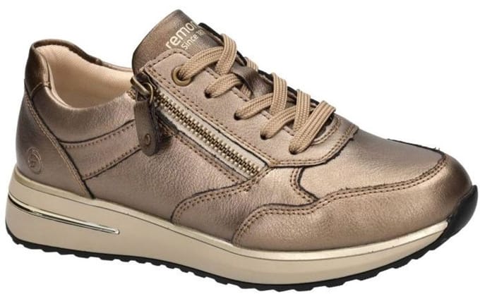 Remonte -Dames - brons - sneakers - maat 36