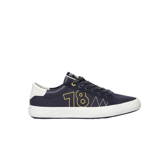 Sneakers van gerecycled canvas TBS Allboat