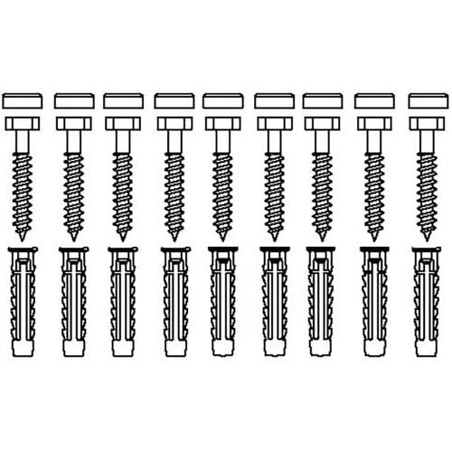 Pressalit fixing material for solid masonry V8611