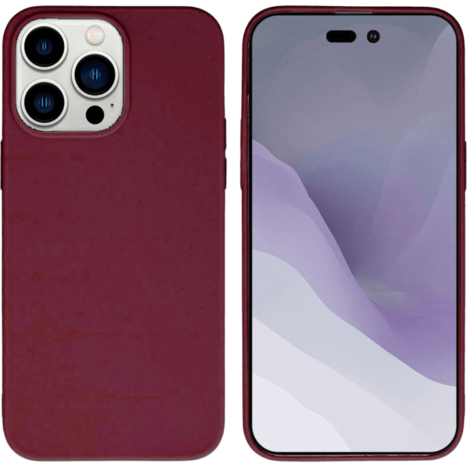 Kees iPhone 14 Pro Max Telefoonhoesje Bordeaux