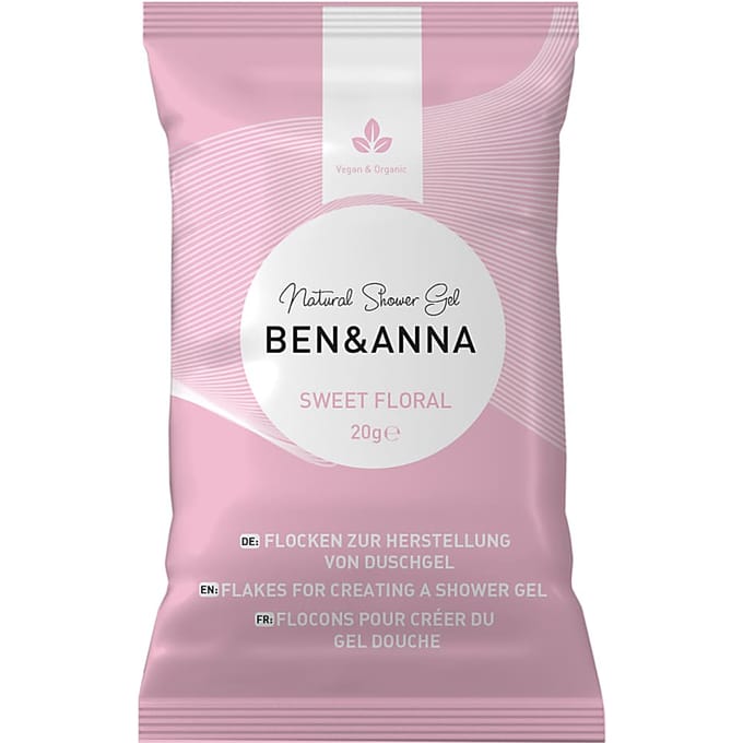 Ben&Anna - Douchegel Vlokken - Sweet Floral