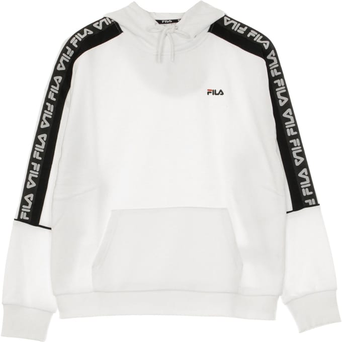 Tavora Hoody lichtgewicht damessweatshirt met capuchon, helderwit/zwart