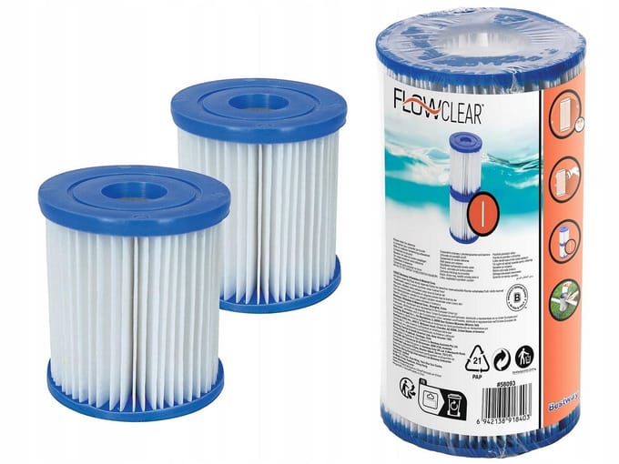 Filteronderdeel I - Voor Filter Met Een Capaciteit Van 1249 L/U (2 stuks.) #58093