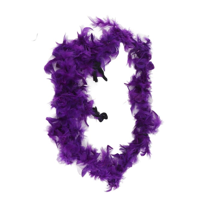 Pluizige Veren Bies Chandelle Veren Boa voor Dansen Bruiloft Feest Kostuum Decoratie blue