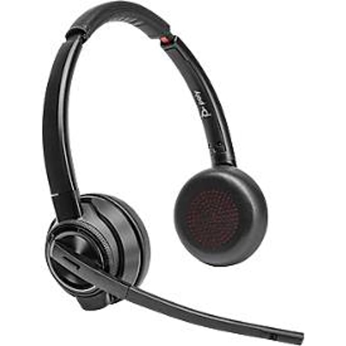 HP Poly Savi 8420 Office Stereo Microsoft Teams Certified DECT 1880-1900 MHz Headset (8L5B3AA)