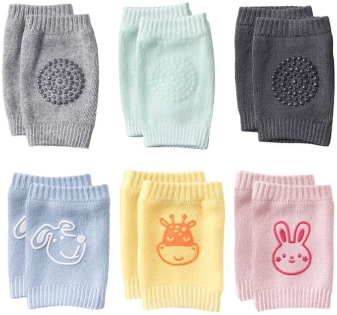 Allecto - Kruip-kniebeschermers - Verstelbare baby kniebeschermers