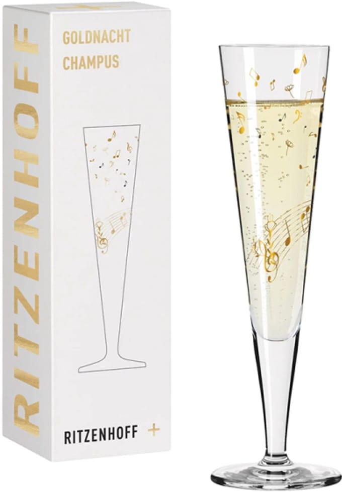 Ritzenhoff Goldnacht Champus Champagneglas 1046