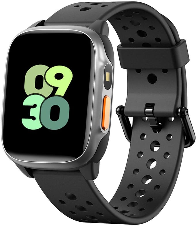 Smartwatch Kinderen – Hartslag – Camera – Stappen – Zaklamp – Zwart