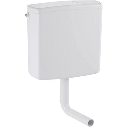 Geberit exposed cistern ap140 dual flush water supply conn