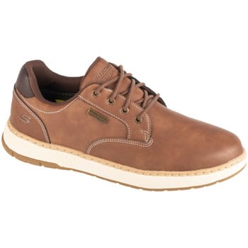 Skechers GARLAN - PRYOR Heren Veterschoenen - Bruin