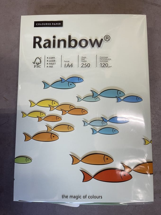 Rainbow 120gram Kl-72 licht groen