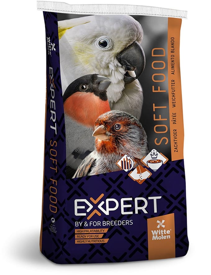 Witte Molen EXPERT Zachtvoer Insecten 10 KG