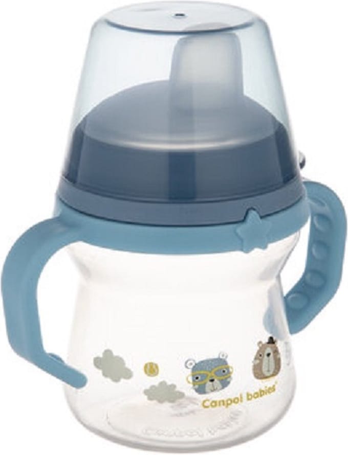 Canpol Babies | BONJOUR PARIS | babybeker met siliconen tuit | First Cup | 150ml | 6 m+ 150 ml