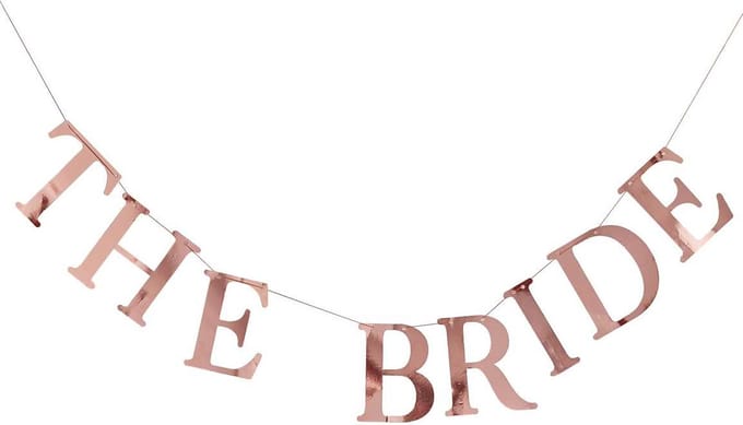 Ginger Ray - Slinger Rose Gold The Bride - 1,5 m