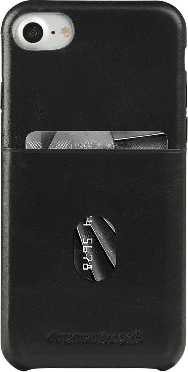 DBramante backcover Roskilde with cardslot - zwart - voor Apple iPhone 7