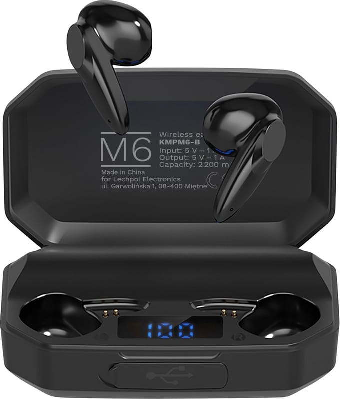 Krüger&Matz M6 - Draadloze In-Ear Koptelefoon - Bluetooth 5.1