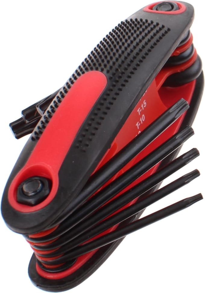 Carpoint 8-Delige Torxsleutelset T9 t/m T40