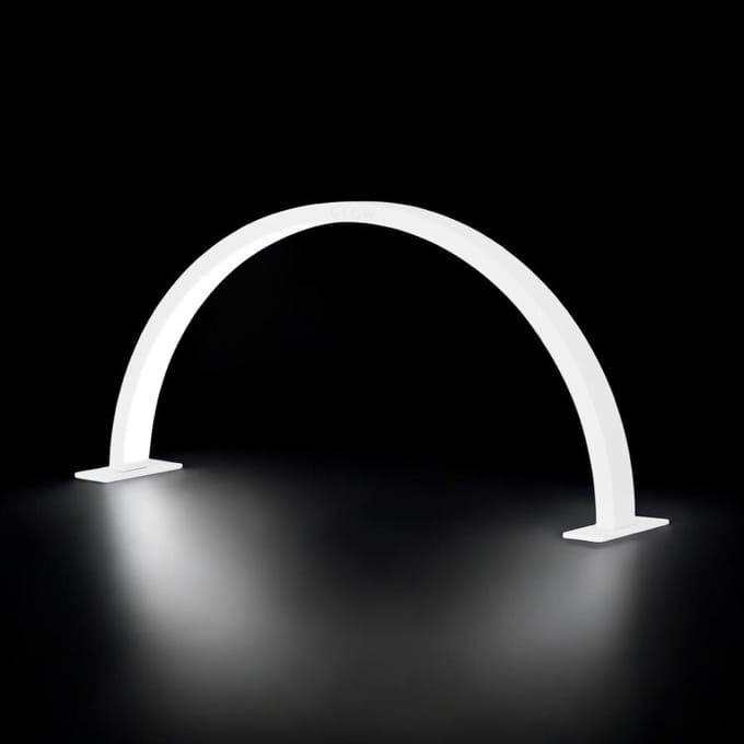 Half Moon Light LED Moonlight wit (breed) - Beauty - Nagelstyliste – Salon – Moonlamp – Moon Lamp – Moon light