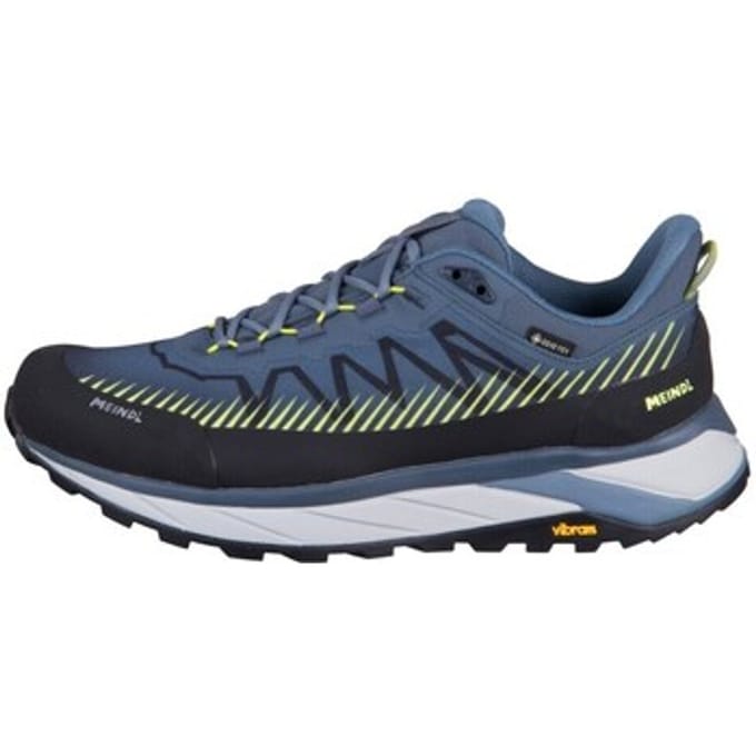 Meindl blauwe leren heren wandelschoenen - Eldora GTX Jeans