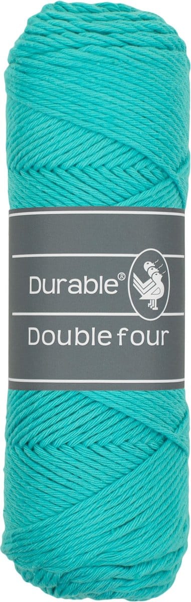 Durable Double Four - 338 Aqua - Katoengaren