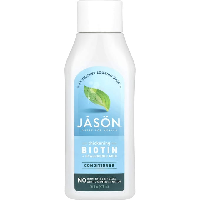 Conditioner, Biotine + Hyaluronzuur, 473 ml(16oz) white