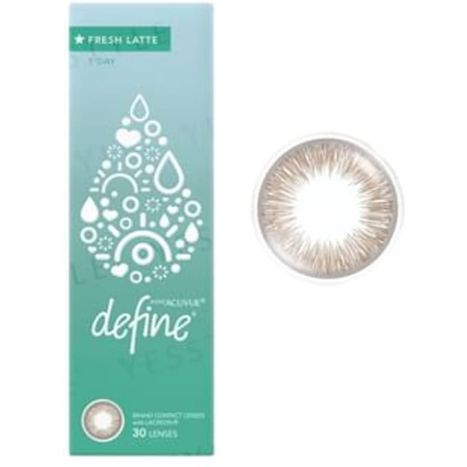 ACUVUE - 1 Day Define Fresh Lacreon Color Lens Fresh Latte 30 pcs P+0.00 (30 pcs)